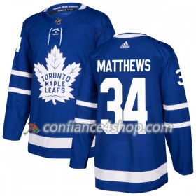 Adidas Maillot de Hockey Toronto Maple Leafs Auston Matthews 34 2017-2018 Blau Authentic - Homme